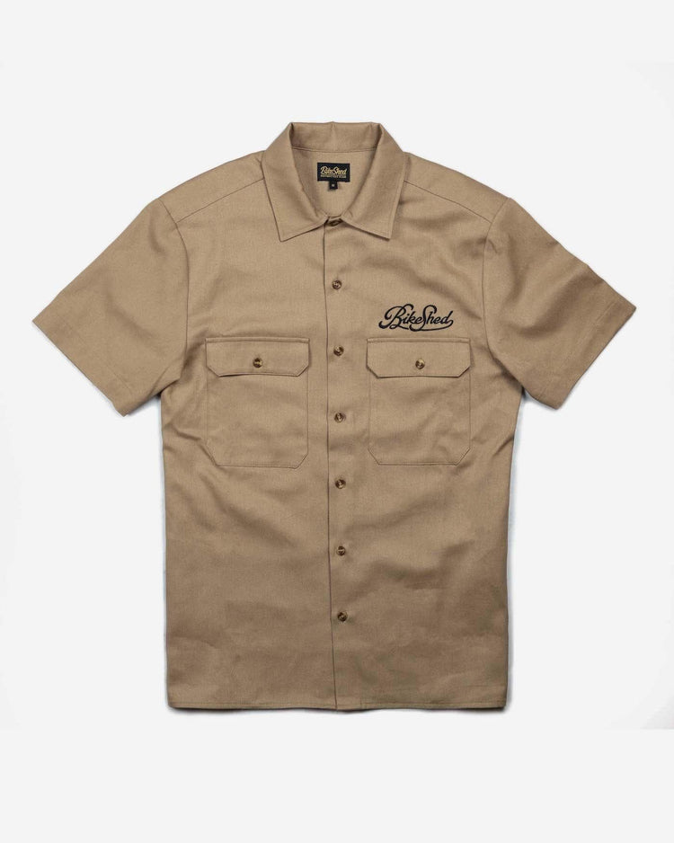 BSMC Retail BSMC Clothing BSMC Garage Shirt - Tan/Black