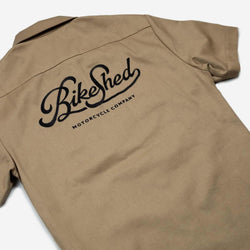 BSMC Retail BSMC Clothing BSMC Garage Shirt - Tan/Black