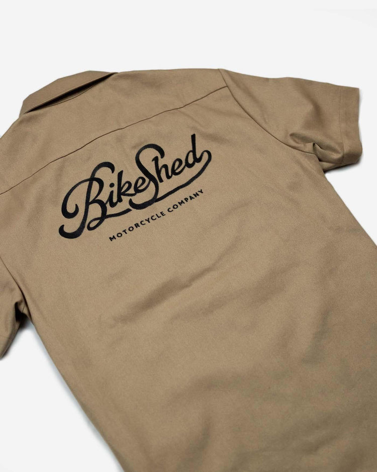 BSMC Retail BSMC Clothing BSMC Garage Shirt - Tan/Black