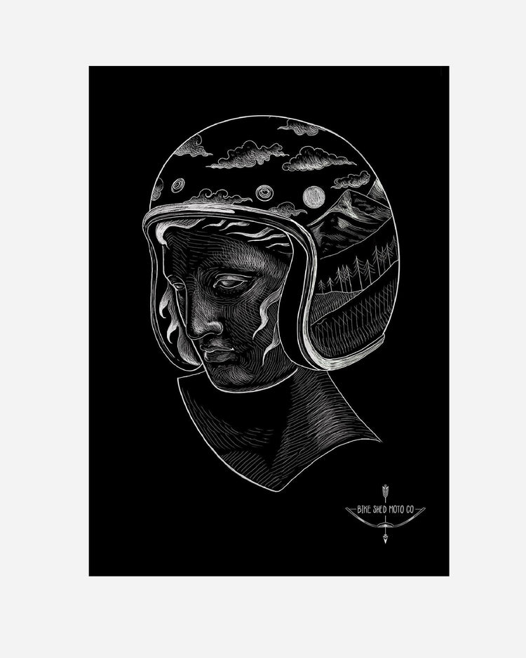 BSMC Retail Collaborations BSMC 'Gods In Helmets' Triptych Prints