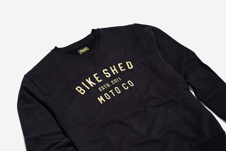 BSMC Retail Sweatshirts BSMC Moto Co. Sweat - Black/Gold