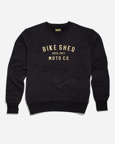BSMC Moto Co. Sweat - Black/Gold