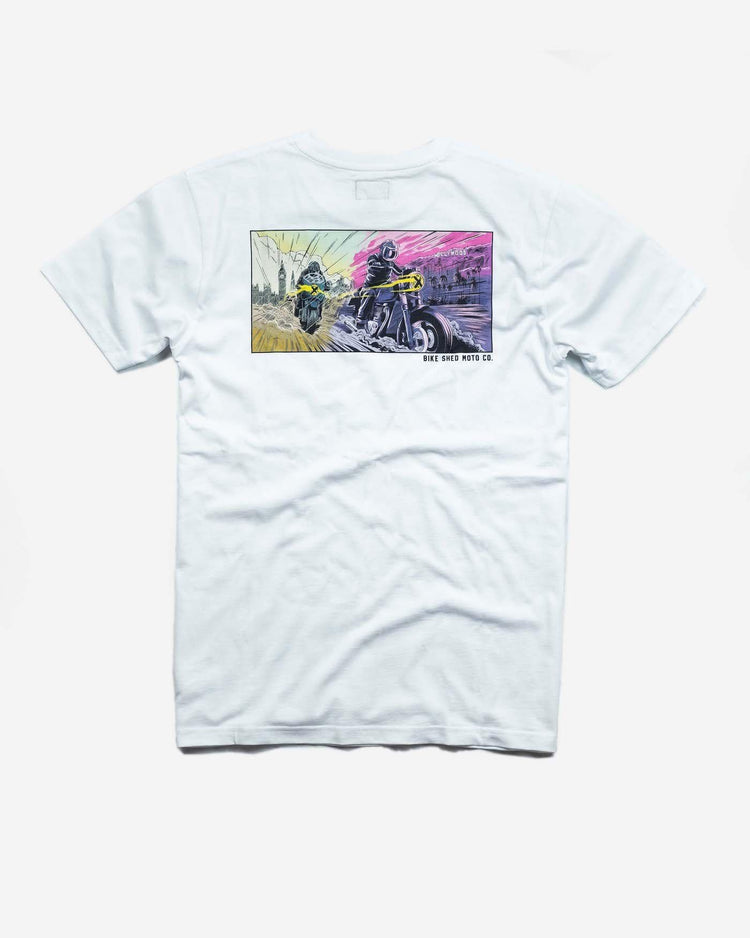 BSMC Retail T-shirts BSMC Mural T Shirt - White