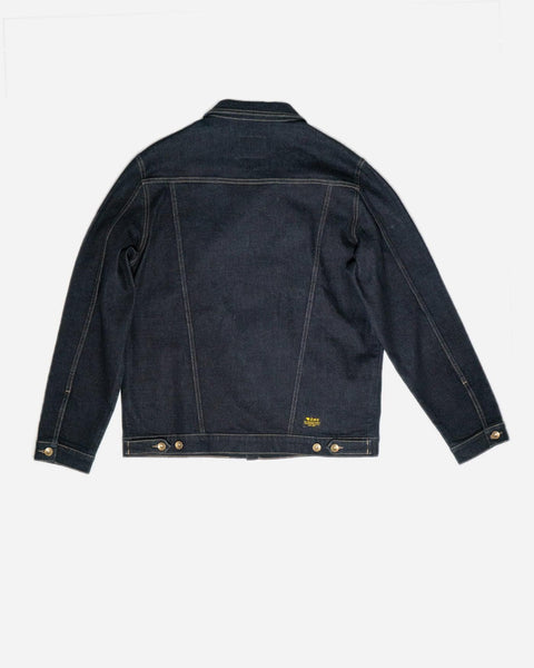 BSMC Motorcycle Denim Jacket - Cordura Indigo - back
