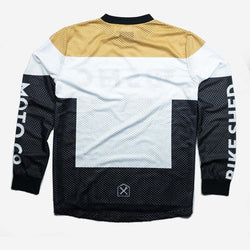 BSMC Retail Long Sleeves BSMC Wing Race Jersey - Gold