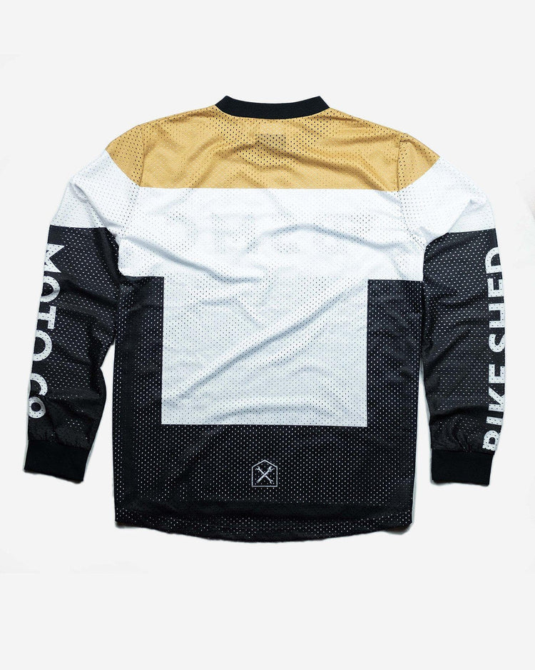 BSMC Retail Long Sleeves BSMC Wing Race Jersey - Gold