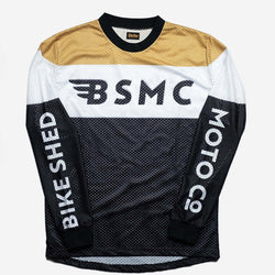 BSMC Retail Long Sleeves BSMC Wing Race Jersey - Gold