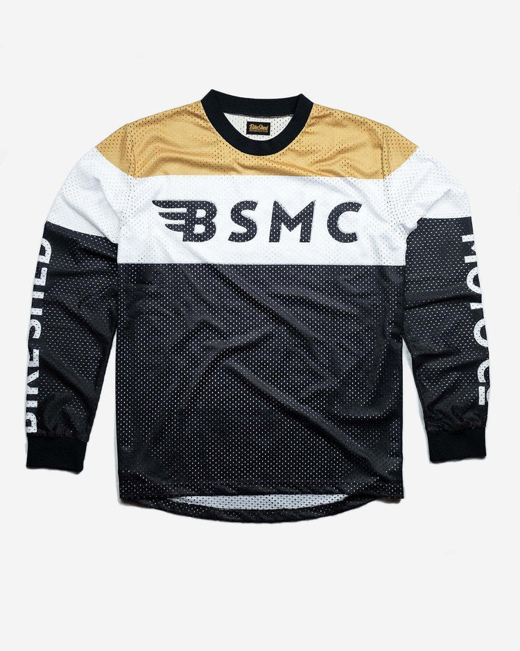 BSMC Retail Long Sleeves BSMC Wing Race Jersey - Gold