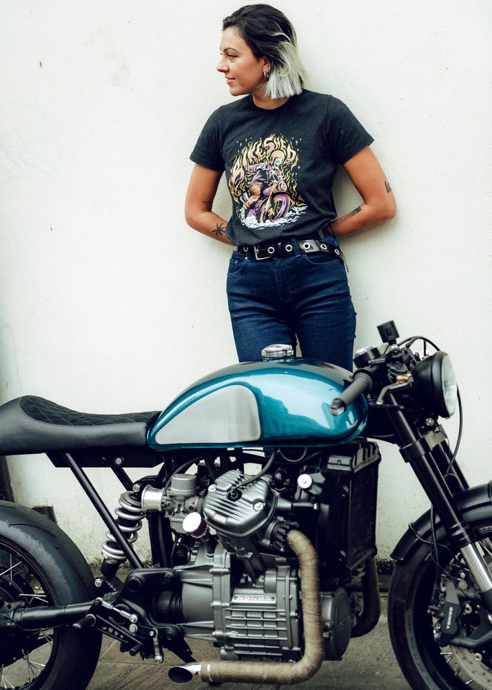 BSMC Retail T-shirts BSMC Women's Speed Demon T-Shirt - Washed Black