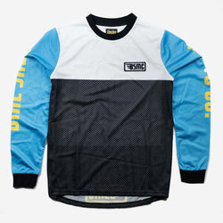 BSMC Retail Long Sleeves BSMC XT Race Jersey - BLUE/WHITE/BLACK